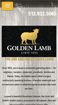 Mobile Screenshot of goldenlamb.com